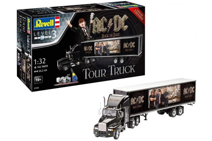 Gift-Set truck Limited Edition 07453 - Truck & Trailer "AC/DC" (1:32)