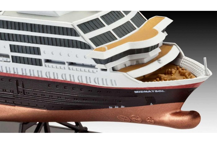 Gift-Set loď 05692 - 125 Years Hurtigruten TROLLFJORD & MIDNATSOL (1:1200)