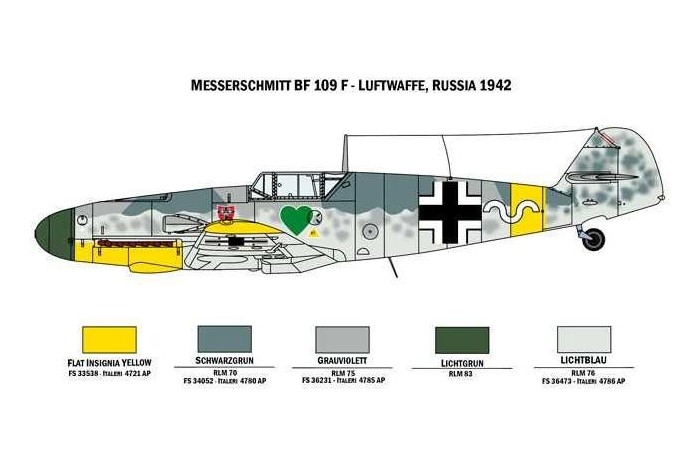 Model Kit War Thunder 35101 - BF109 F-4 and FW 190 D-9 (1:72)