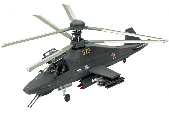 Plastic ModelKit vrtulník 03889 - Kamov Ka-58 Stealth (1:72)