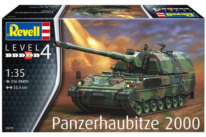 Plastic ModelKit tank 03279 - Panzerhaubitze 2000 (1:35)