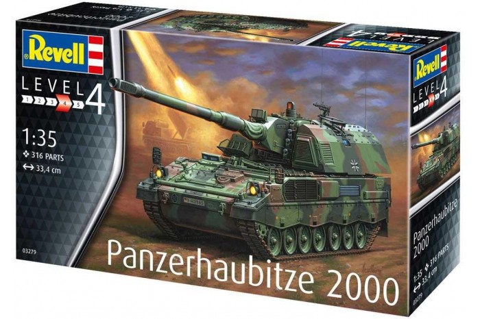 Plastic ModelKit tank 03279 - Panzerhaubitze 2000 (1:35)