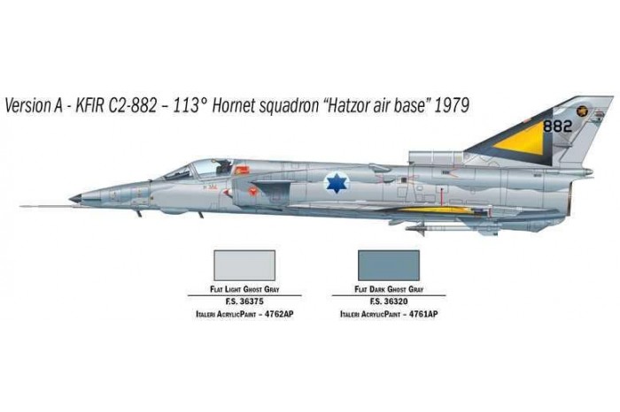 Model Kit letadlo 1408 - Kfir C.2 (1:72)