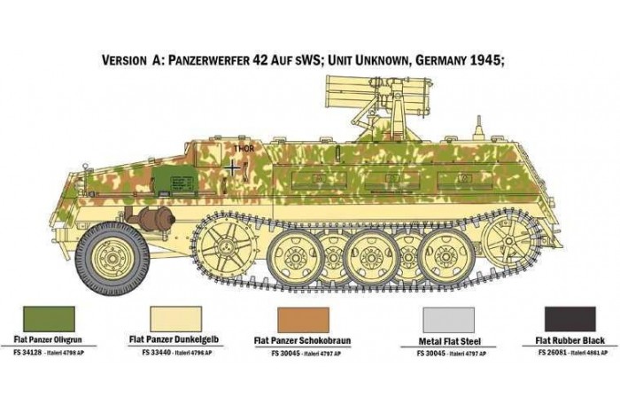 Model Kit military 6562 - 15 cm Panzerwerfer 42 auf sWS (1:35)