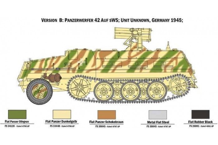 Model Kit military 6562 - 15 cm Panzerwerfer 42 auf sWS (1:35)