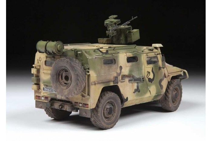 Model Kit military 3683 - GAZ Tiger w/Arbalet (1:35)