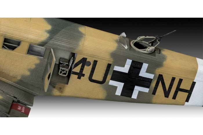 Plastic ModelKit letadlo 03918 - Junkers Ju52/3m Transport (1:48)