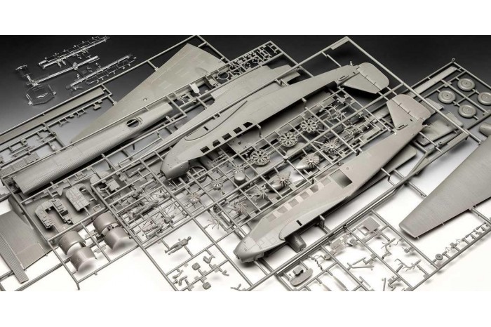 Plastic ModelKit letadlo 03918 - Junkers Ju52/3m Transport (1:48)