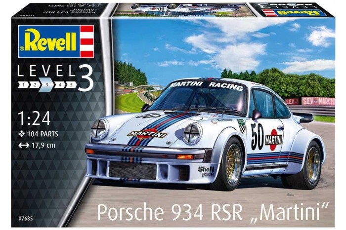 Plastic ModelKit auto 07685 - Porsche 934 RSR "Martini" (1:24)