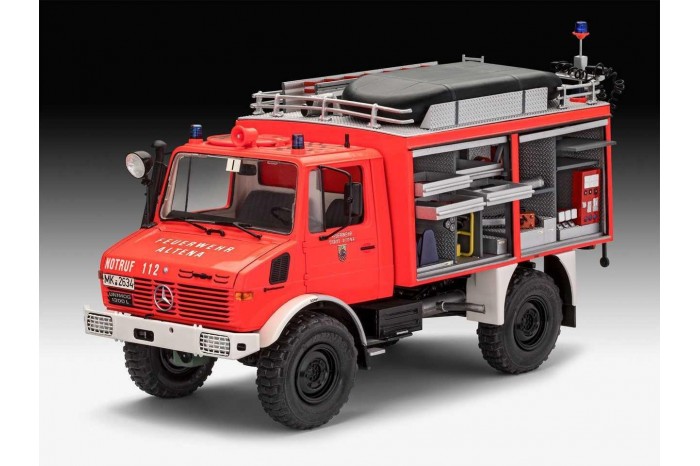 Plastic ModelKit auto 07531 - Schlingmann Unimog RW1 (1:24)