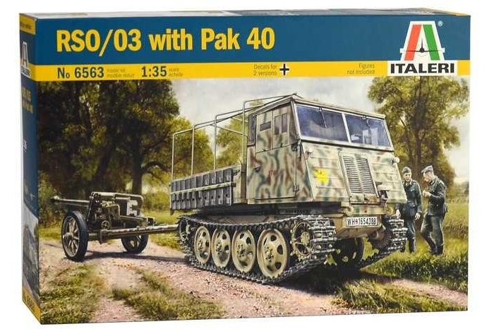 Model Kit military 6563 - RSO/03 with PAK 40 (1:35)
