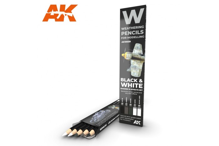 Black and white: shading and effects set - AK10039
