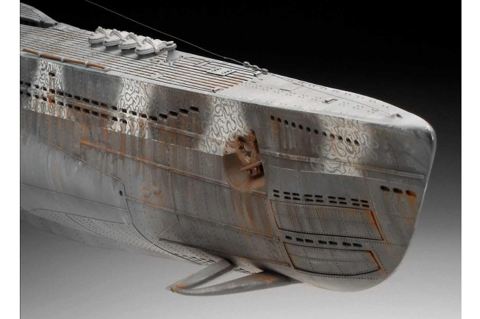 Plastic ModelKit ponorka Limited Edition 05163 - German Submarine Type VII C/41 (Platinum Edition) (1:72)