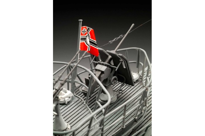 Plastic ModelKit ponorka Limited Edition 05163 - German Submarine Type VII C/41 (Platinum Edition) (1:72)