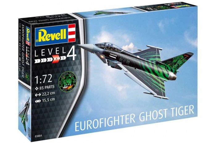 Plastic ModelKit letadlo 03884 - Eurofighter "Ghost Tiger " (1:72)