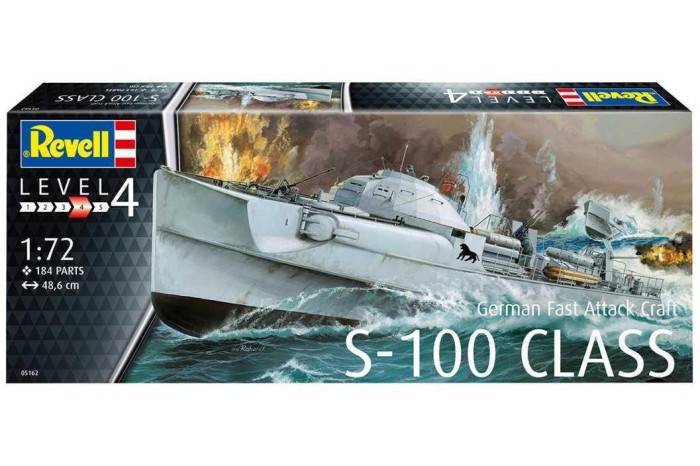 Plastic ModelKit loď 05162 - German Fast Attack Craft S-100 CLASS (1:72)
