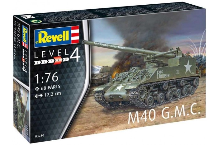 Plastic ModelKit tank 03280 - M40 G.M.C. (1:76)