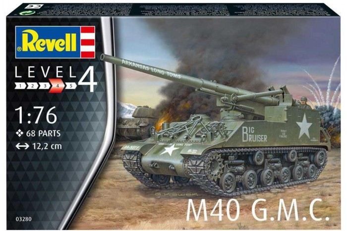 Plastic ModelKit tank 03280 - M40 G.M.C. (1:76)