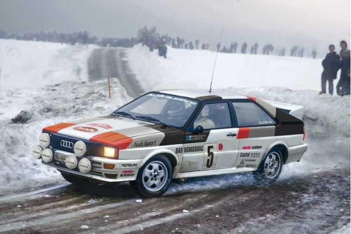 Model Kit auto 3642 - Audi Quattro Rally (1:24)