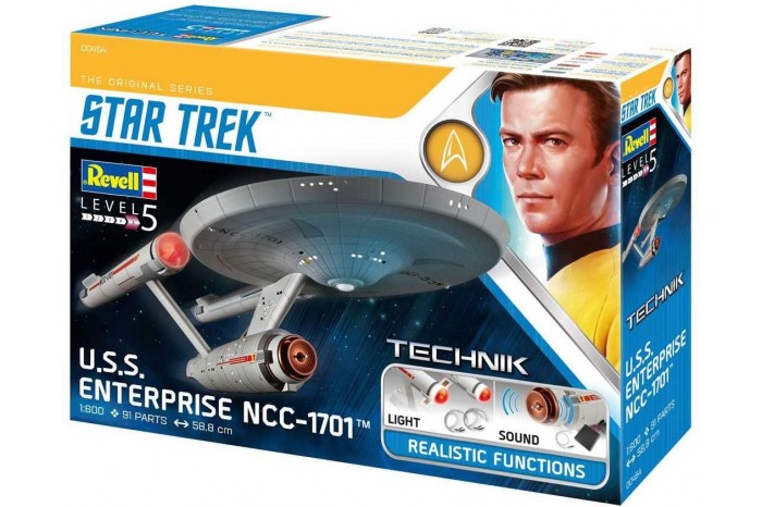 Plastic ModelKit TECHNIK Star Trek 00454 - USS Enterprise NCC-1701 (1:600)