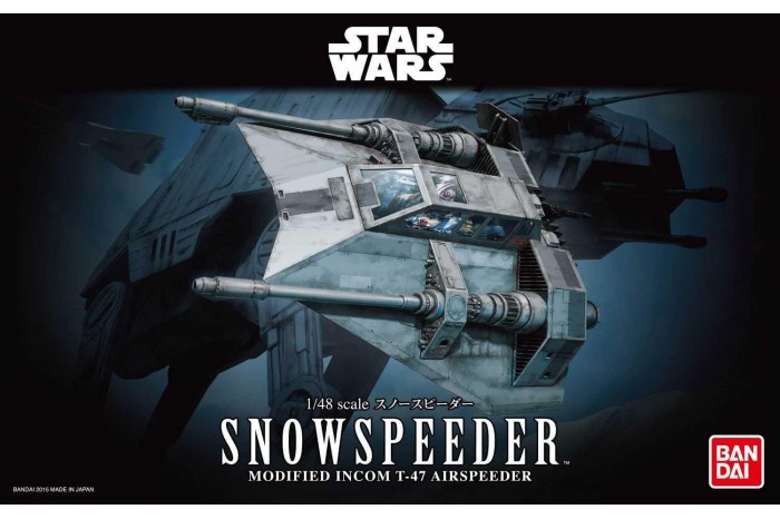Plastic ModelKit BANDAI SW 01203 - Snowspeeder  (1:48)