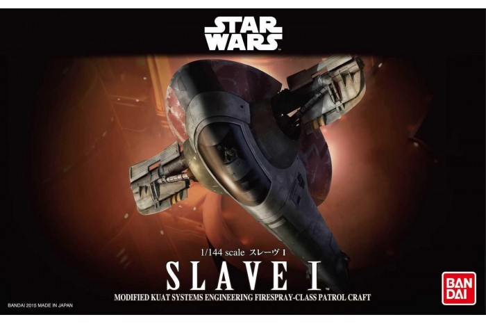Plastic ModelKit BANDAI SW 01204 - Slave I  (1:144)