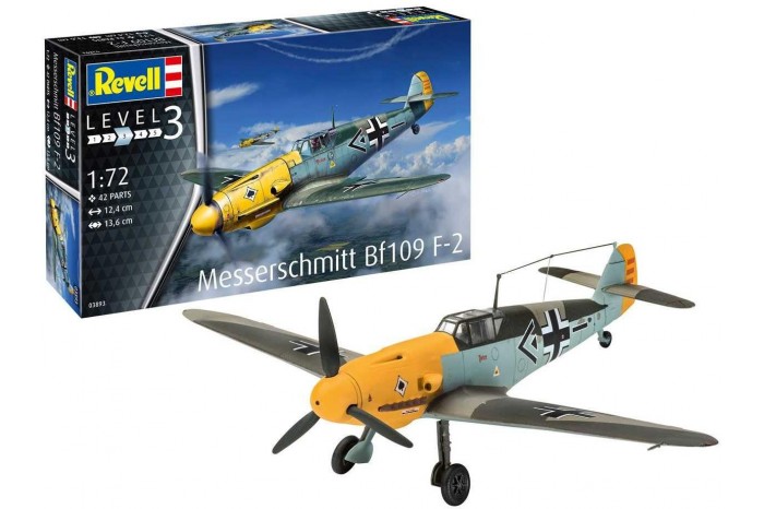 ModelSet letadlo 63893 - Messerschmitt Bf109 F-2 (1:72)