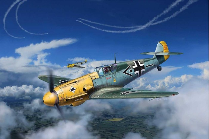 ModelSet letadlo 63893 - Messerschmitt Bf109 F-2 (1:72)