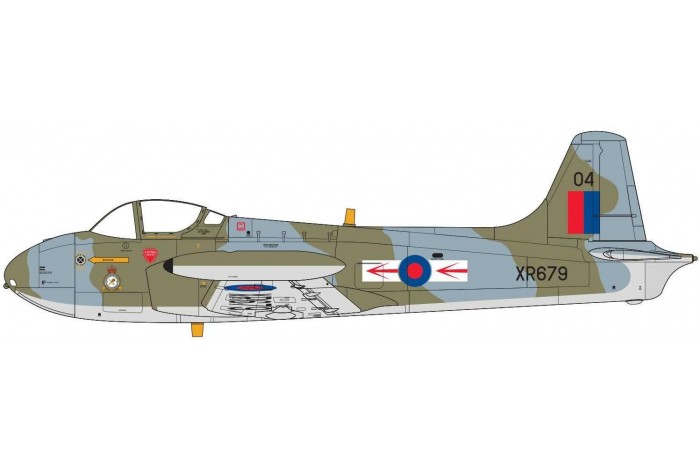 Classic Kit letadlo A02107 - Hunting Percival Jet Provost T.4 (1:72)