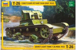 Model Kit tank 3542 - T-26 Version 1932 (1:35)