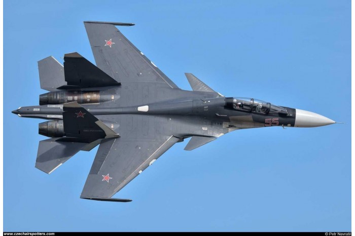 Model Kit letadlo 7314 - Sukhoi SU-30 SM "Flanker C" (1:72)