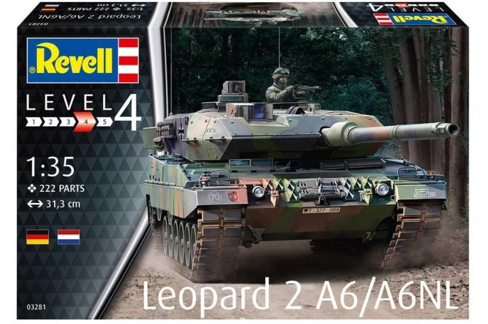 Plastic ModelKit tank 03281 - Leopard 2 A6/A6NL (1:35)