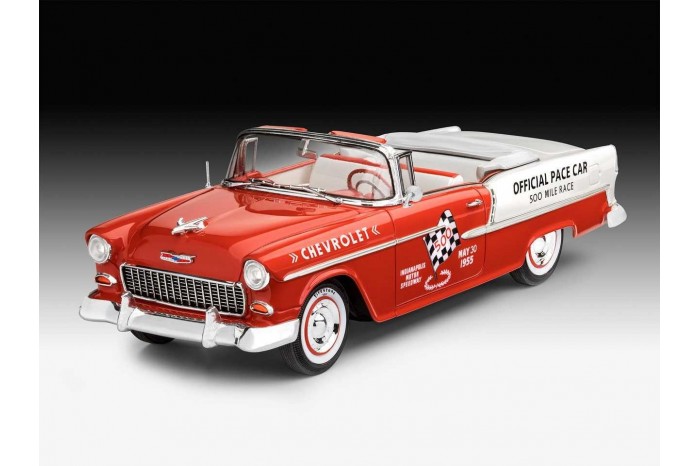 Plastic ModelKit auto 07686 - '55 Chevy Indy Pace Car (1:25)
