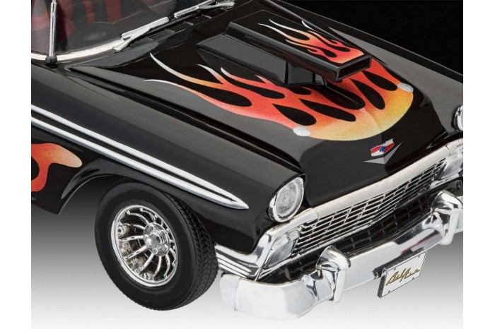 Plastic ModelKit auto 07663 - '56 Chevy Customs (1:24)