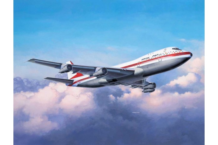 Gift-Set letadlo 05686 - Boeing 747-100, 50th Anniversary (1:144)