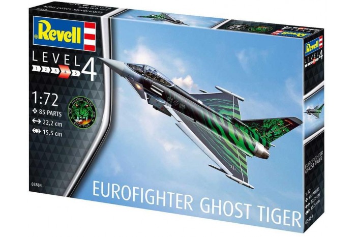 ModelSet letadlo 63884 - Eurofighter "Ghost Tiger " (1:72)
