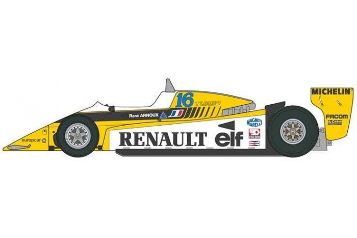 Model Kit auto 4707 - RENAULT RE 20 Turbo (1:12)