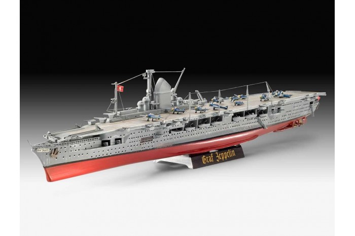 Plastic ModelKit loď 05164 - German Aircraft Carrier GRAF ZEPPELIN (1:720)