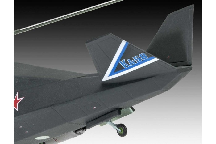 ModelSet vrtulník 63889 - Kamov Ka-58 Stealth (1:72)