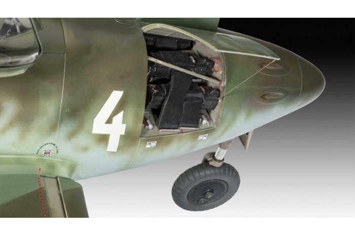 Plastic ModelKit letadlo 03875 - Me262 A-1 Jetfighter (1:32)
