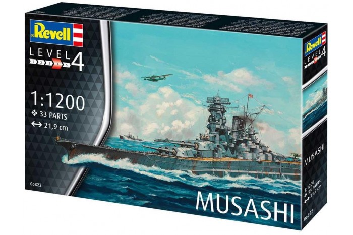 ModelSet loď 66822 - Musashi (1:1200)