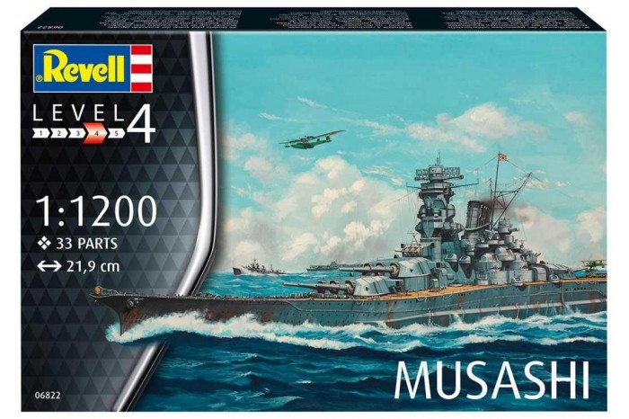 ModelSet loď 66822 - Musashi (1:1200)