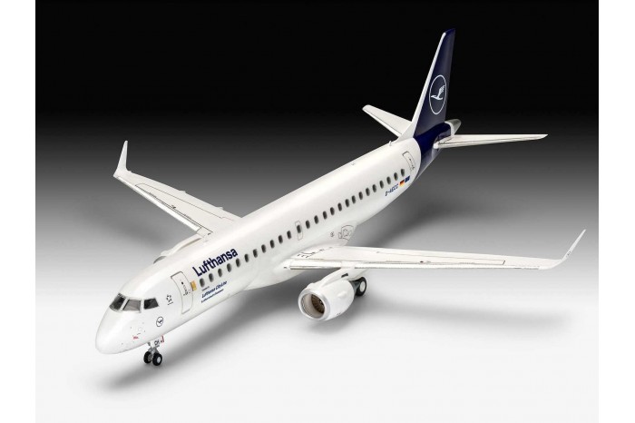 Plastic ModelKit letadlo 03883 - Embraer 190 Lufthansa New Livery (1:144)