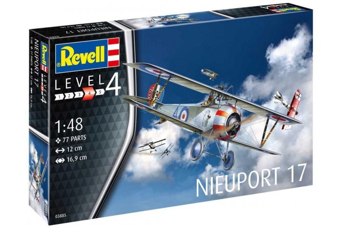 ModelSet letadlo 63885 - Nieuport 17 (1:48)