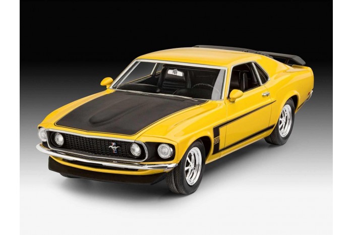Plastic Modelkit auto 07025 - 1969 Boss 302 Mustang (1:25)