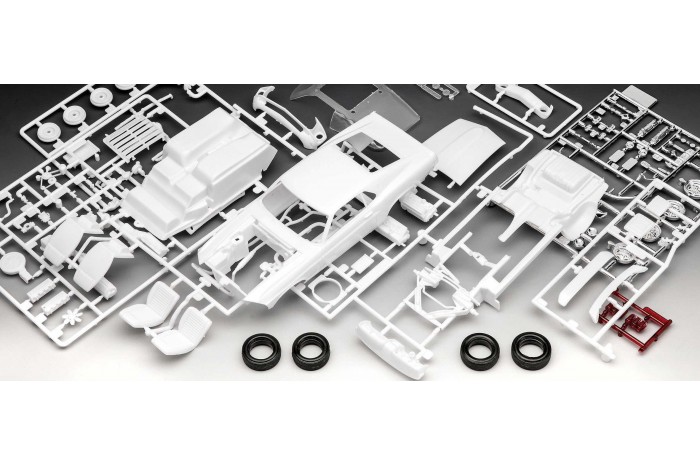 Plastic Modelkit auto 07025 - 1969 Boss 302 Mustang (1:25)