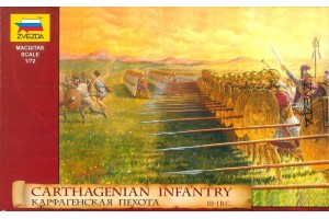 Model Kit figurky 8010 - Carthagenian Infantry (1:72)