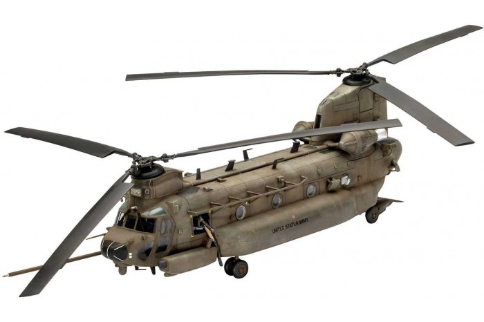 Plastic ModelKit vrtulník 03876 - MH-47 Chinook (1:72)