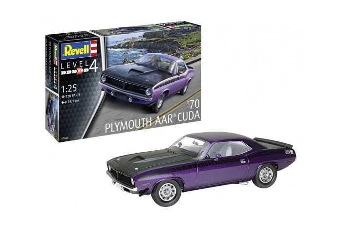 Modelset auto 67664 - 1970 Plymouth AAR Cuda (1:25)