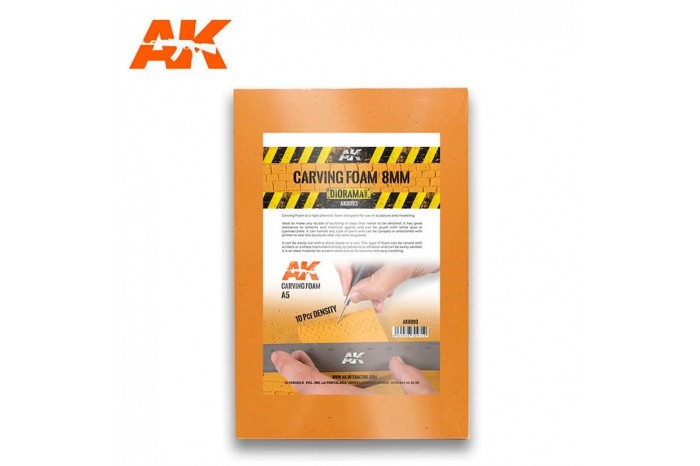 Řezací pěna (Carving foam) - A5 8mm- 8093
